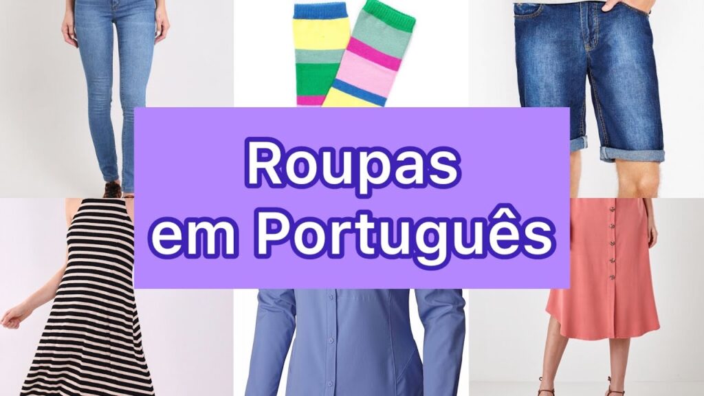 clothes in portuguese