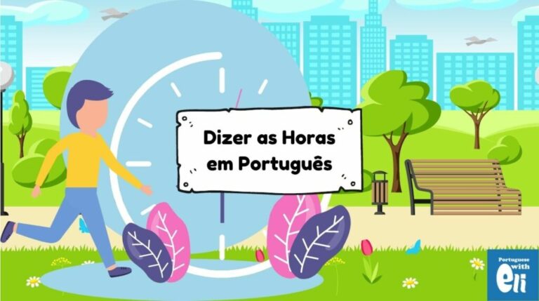 The time in Portuguese