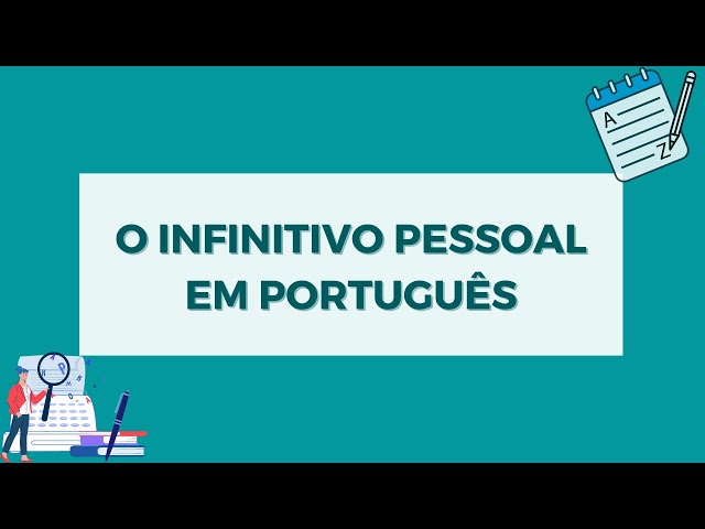 infinitivo pessoal portuguese