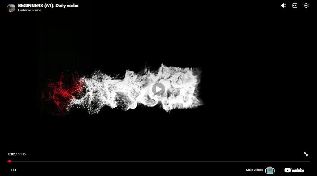 daily verbs portuguese level A1