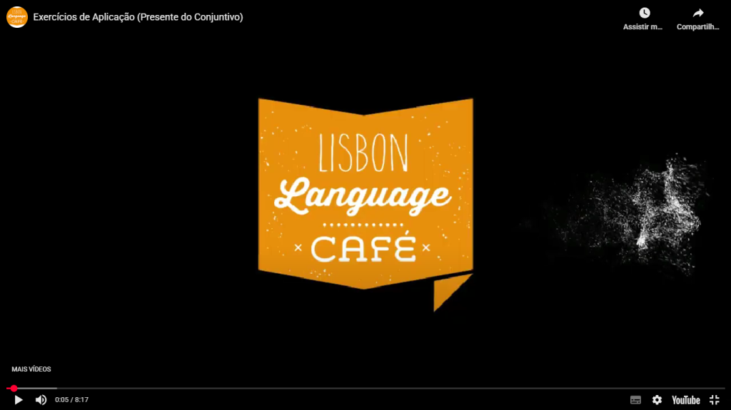 presente conjuntivo - exercícios aplicação portuguese language