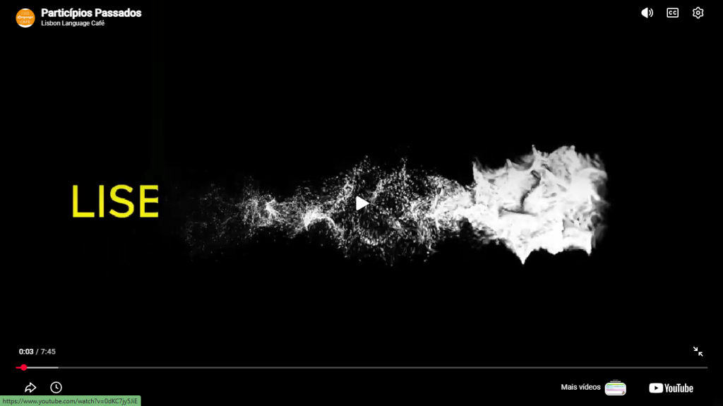 past participles portuguese